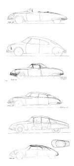 Citroen DS19 Berline 1955 года